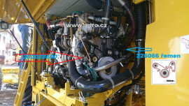 Rolna pro řemen motoru OM936; 303028400