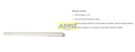 DP 600 E 21W 865 VW IP65 GY / LED