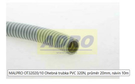 Trubka ohebná  PVC 320N, průměr 20mm, návin 10m