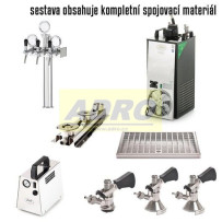 CWP 100 GREEN LINE 3XSMYČKA STOJAN LINDR T3, KOMPRESOR LINDR 30 - set